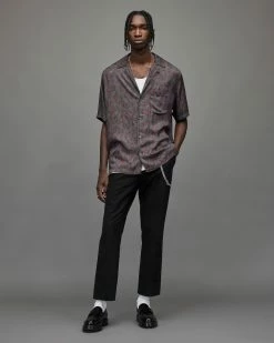 Best deal 😀 Idaho Paisley 👕 Shirt Amarone Red 🎉 -Men's Shirts popular shop MS083X 7780 3