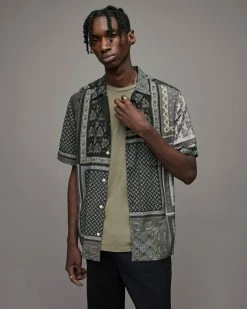 Outlet 🤩 Yacutan Bandana 👚 Shirt Jet Black 🛒