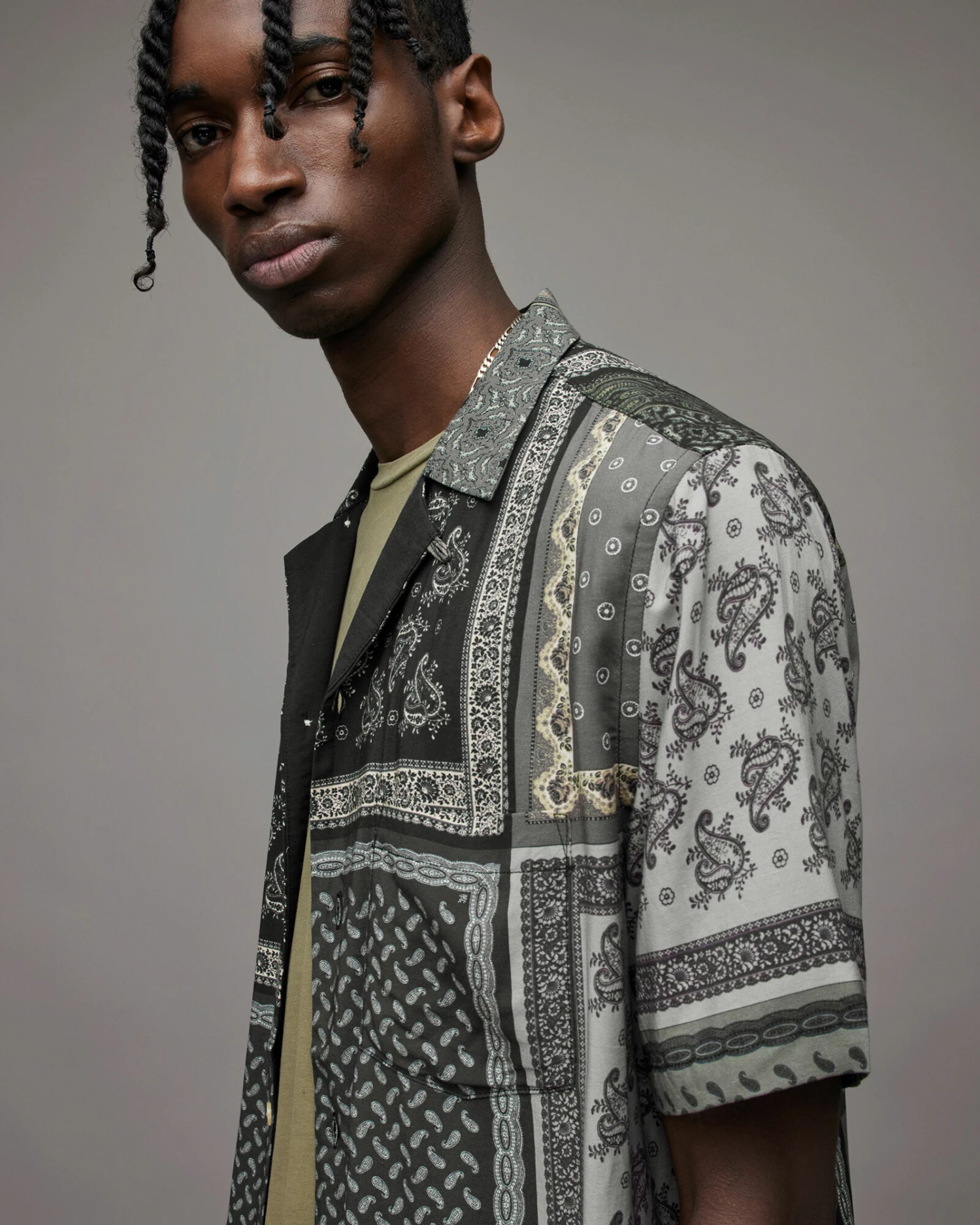 Outlet π€© Yacutan Bandana π Shirt Jet Black π 2 Outlet π€© Yacutan Bandana π Shirt Jet Black π - Image 2