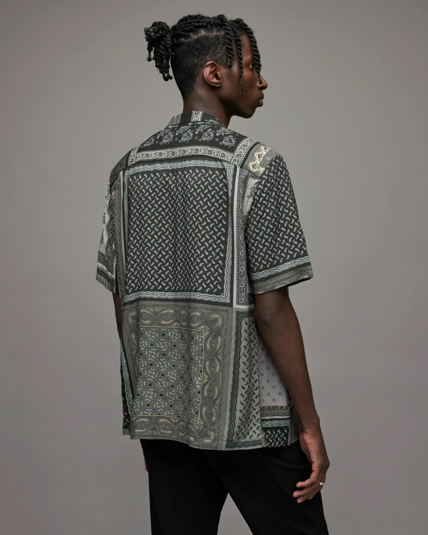 Outlet π€© Yacutan Bandana π Shirt Jet Black π 5 Outlet π€© Yacutan Bandana π Shirt Jet Black π - Image 5