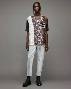 Hot Sale 🎉 Nuovo Mixed Pattern 👚 Shirt Black 😀 -Men's Shirts popular shop MS094Y 5 3