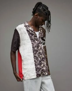 Hot Sale 🎉 Nuovo Mixed Pattern 👚 Shirt Black 😀 -Men's Shirts popular shop MS094Y 5 4