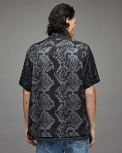 Buy 👍 Gothen 👕 Shirt Jet Black 👏 -Men's Shirts popular shop MS095X 451 4