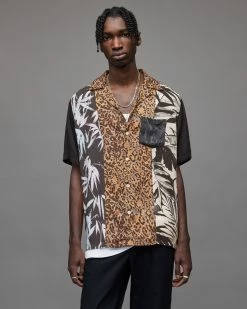 Flash Sale โค๏ธ Neos Mixed Pattern ๐ Shirt Blue โ