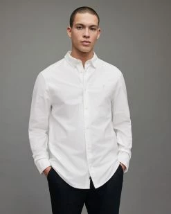 Outlet 🤩 Hermosa Relaxed 👚 Shirt White 🌟