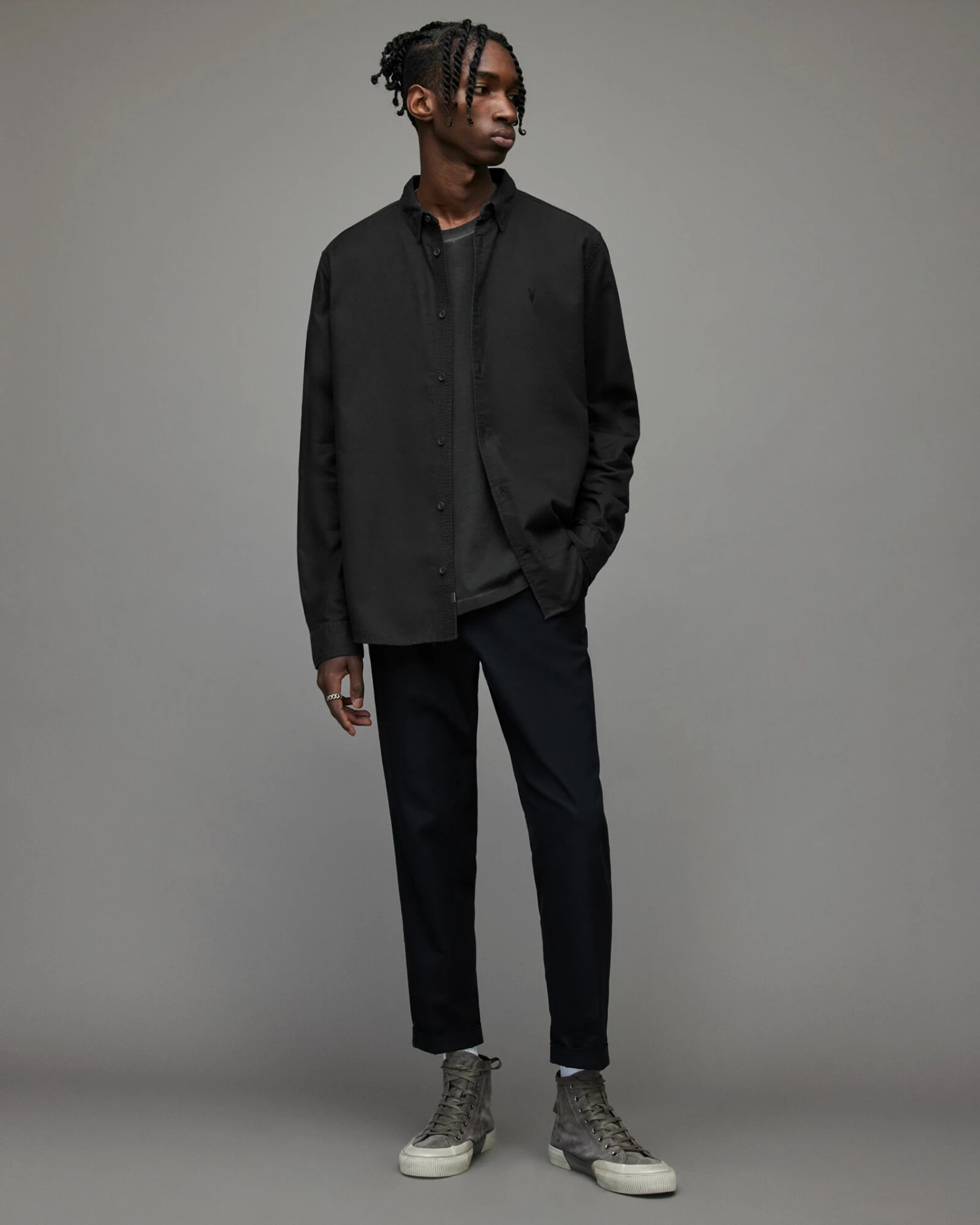 Best Sale ๐ Hermosa Ramskull Relaxed ๐ Shirt Black ๐ 3 Best Sale ๐ Hermosa Ramskull Relaxed ๐ Shirt Black ๐ - Image 3