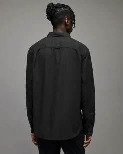 Best Sale ๐ Hermosa Ramskull Relaxed ๐ Shirt Black ๐ 9 Best Sale ๐ Hermosa Ramskull Relaxed ๐ Shirt Black ๐ -Men's Shirts popular shop MS105W 5 5 2