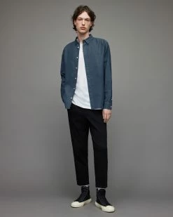 Best reviews of 🧨 Hermosa Ramskull Relaxed 👕 Shirt Nebula Blue ⌛ -Men's Shirts popular shop MS108X 7821 4