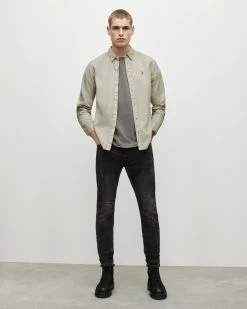 Brand new ❤️ Hawthorne Ramskull Stretch 👚 Shirt Liberty Green 😉 -Men's Shirts popular shop MS115X 8006 3 2