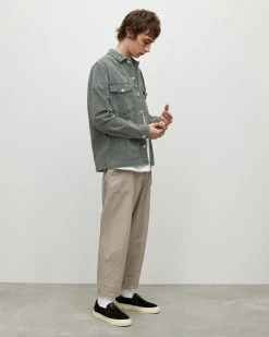 Wholesale 🌟 Harrier Corduroy 👕 Shirt Dull Blue 😍 -Men's Shirts popular shop MS117X 8063 5 2