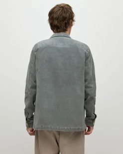 Wholesale 🌟 Harrier Corduroy 👕 Shirt Dull Blue 😍 -Men's Shirts popular shop MS117X 8063 6 2