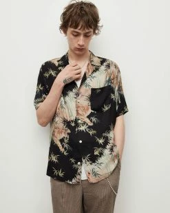 Best reviews of π Timor Floral π Shirt Jet Black π 10 Best reviews of π Timor Floral π Shirt Jet Black π -Men's Shirts popular shop MS119Y 451 5