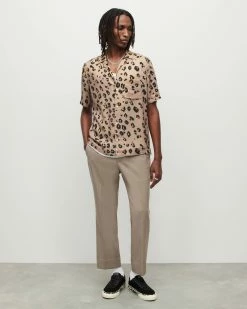 Flash Sale π Manado Leopard Print π Shirt Beige 𧨠9 Flash Sale π Manado Leopard Print π Shirt Beige 𧨠-Men's Shirts popular shop MS123Y 22 4