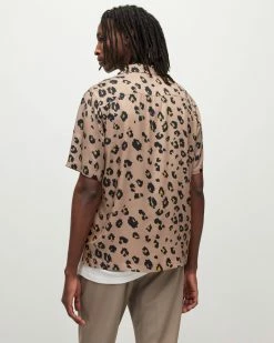 Flash Sale π Manado Leopard Print π Shirt Beige 𧨠11 Flash Sale π Manado Leopard Print π Shirt Beige 𧨠-Men's Shirts popular shop MS123Y 22 6