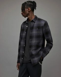 Wholesale 💯 Gallo Checked 👚 Shirt Black ⭐ -Men's Shirts popular shop MS137X 5 5