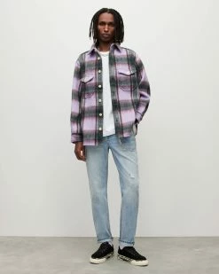 Best Pirce ๐ฅ Zeiser Checked ๐ Shirt Cold Lilac ๐คฉ 9 Best Pirce ๐ฅ Zeiser Checked ๐ Shirt Cold Lilac ๐คฉ -Men's Shirts popular shop MS148X 8060 4