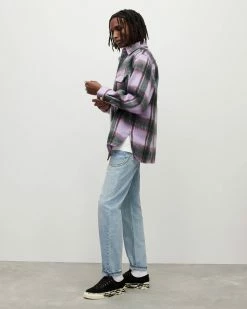 Best Pirce ๐ฅ Zeiser Checked ๐ Shirt Cold Lilac ๐คฉ 10 Best Pirce ๐ฅ Zeiser Checked ๐ Shirt Cold Lilac ๐คฉ -Men's Shirts popular shop MS148X 8060 5