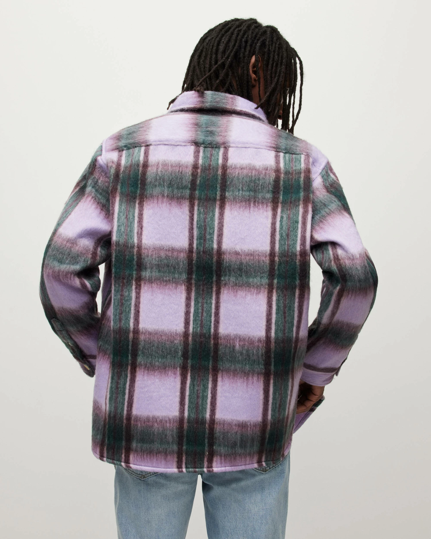 Best Pirce ๐ฅ Zeiser Checked ๐ Shirt Cold Lilac ๐คฉ 6 Best Pirce ๐ฅ Zeiser Checked ๐ Shirt Cold Lilac ๐คฉ - Image 6