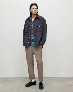 Discount ๐ Richter Checked Overshirt Cold Lilac ๐ 8 Discount ๐ Richter Checked Overshirt Cold Lilac ๐ -Men's Shirts popular shop MS151X 8060 3