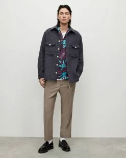 Discount ๐ Richter Checked Overshirt Cold Lilac ๐ 9 Discount ๐ Richter Checked Overshirt Cold Lilac ๐ -Men's Shirts popular shop MS151X 8060 4