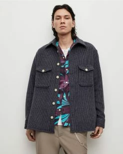 Discount ๐ Richter Checked Overshirt Cold Lilac ๐ 10 Discount ๐ Richter Checked Overshirt Cold Lilac ๐ -Men's Shirts popular shop MS151X 8060 5