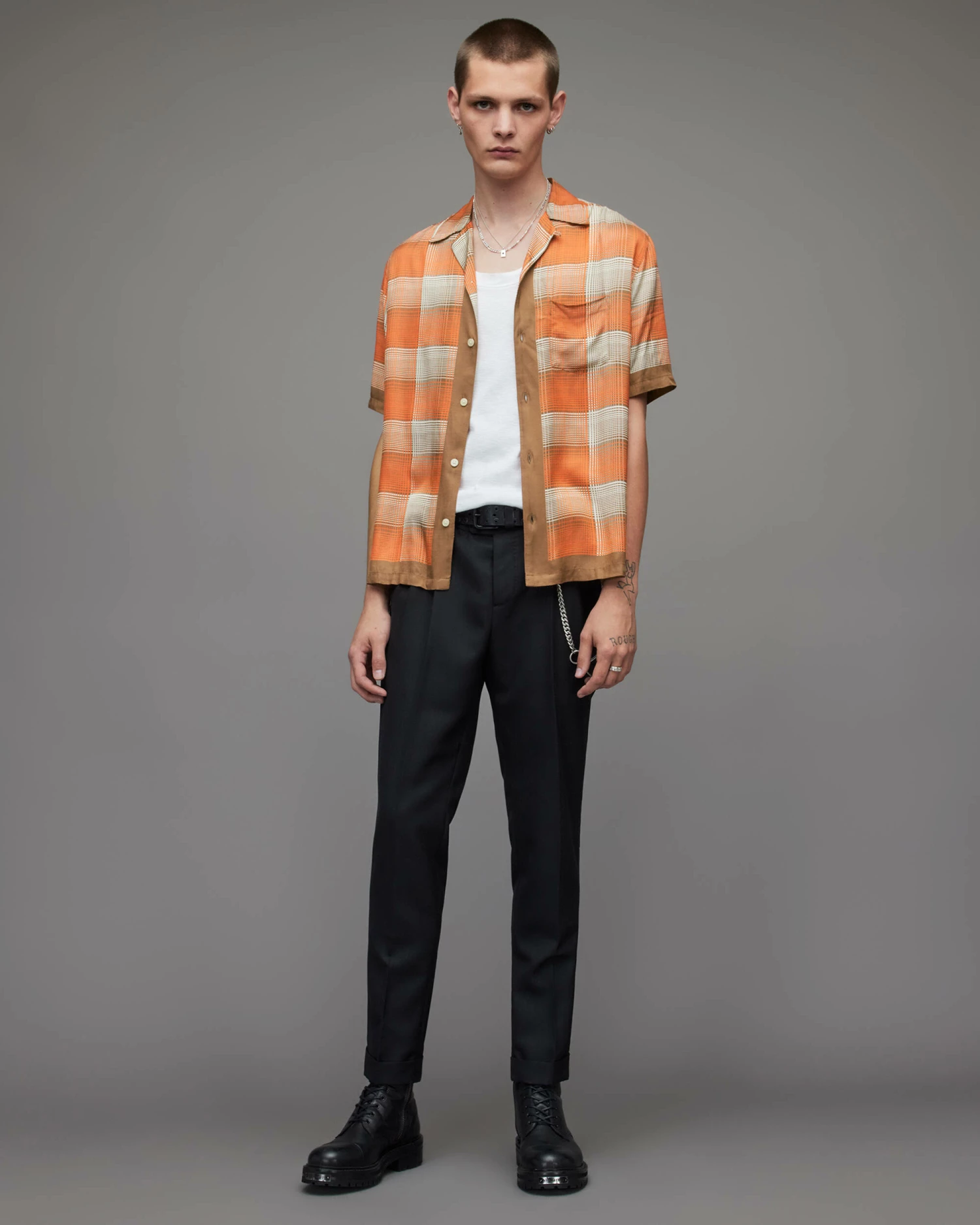 Best Sale π Suburus Checked π Shirt Spotlight Red π 3 Best Sale π Suburus Checked π Shirt Spotlight Red π - Image 3