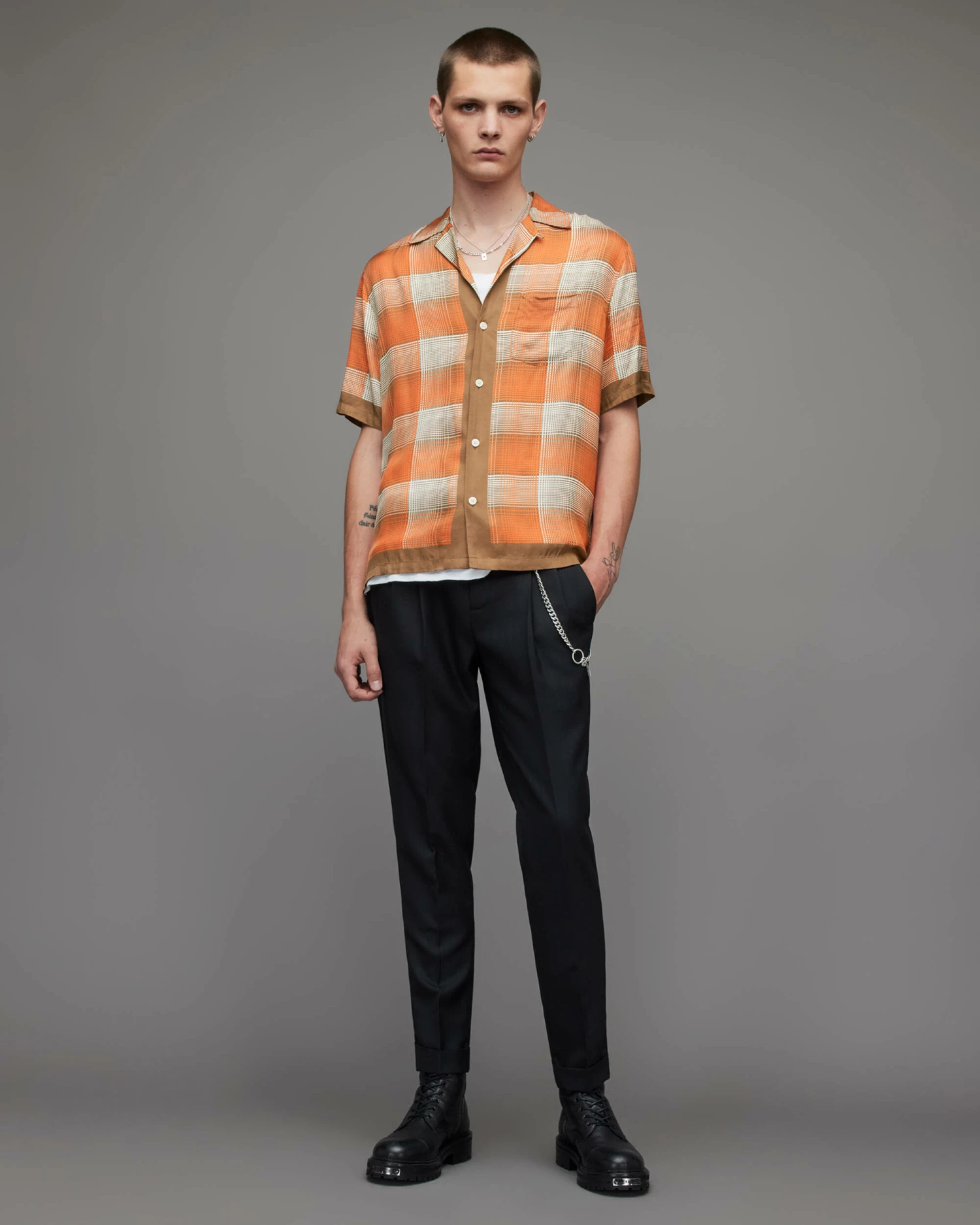 Best Sale π Suburus Checked π Shirt Spotlight Red π 4 Best Sale π Suburus Checked π Shirt Spotlight Red π - Image 4