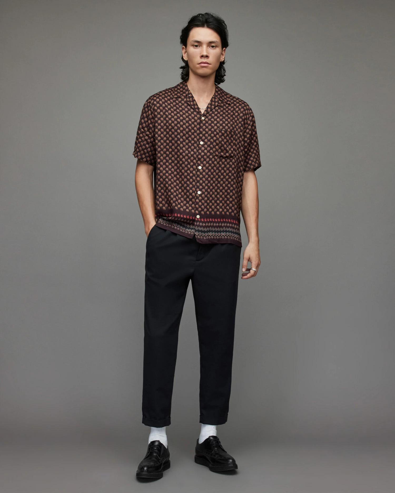 Top 10 π Ignis Paisley π Shirt Beaujolas Red π 4 Top 10 π Ignis Paisley π Shirt Beaujolas Red π - Image 4