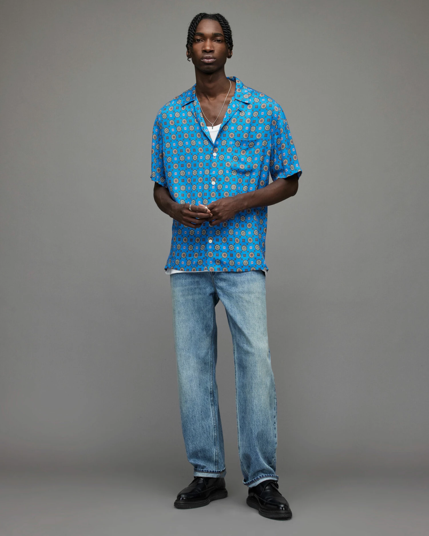 Cheap π Emblem π Shirt Blue 𧨠4 Cheap π Emblem π Shirt Blue 𧨠- Image 4