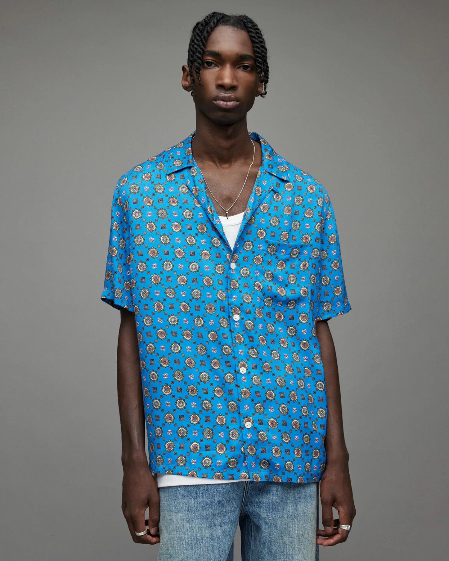 Cheap π Emblem π Shirt Blue 𧨠5 Cheap π Emblem π Shirt Blue 𧨠- Image 5