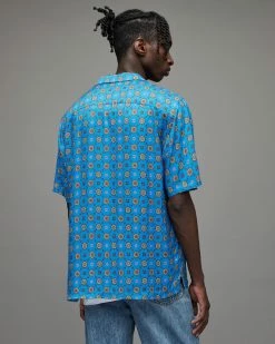 Cheap π Emblem π Shirt Blue 𧨠11 Cheap π Emblem π Shirt Blue 𧨠-Men's Shirts popular shop MS171X 8 6