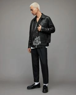 Buy π₯° Aaran Paisley π Shirt Jet Black β€οΈ 8 Buy π₯° Aaran Paisley π Shirt Jet Black β€οΈ -Men's Shirts popular shop MS173X 451 4