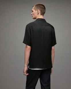 Budget ❤️ Missouri Embroidered 👕 Shirt JET BLACK/ECRU ⭐ -Men's Shirts popular shop MS185X 4704 4