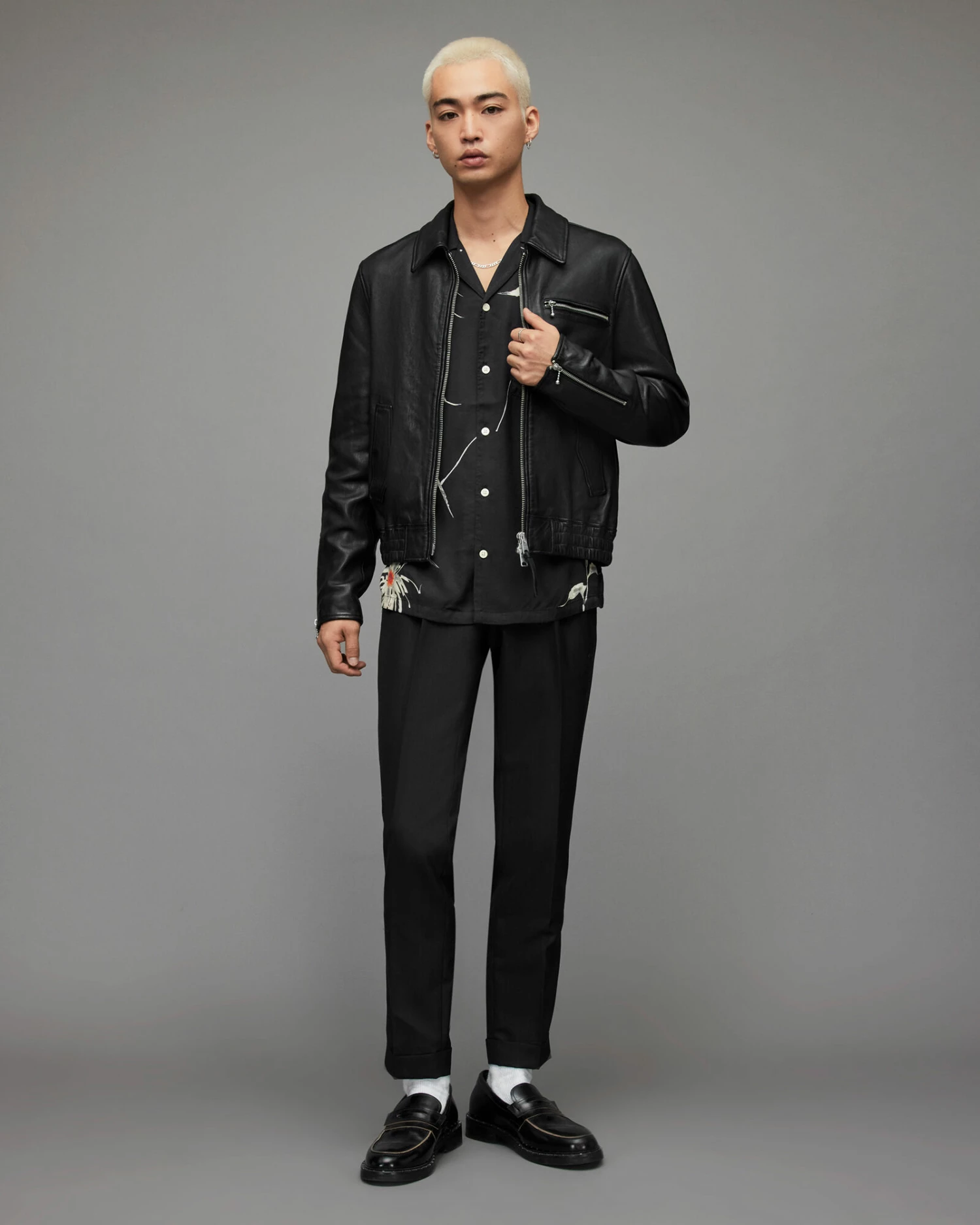 Hot Sale β Shibu Tie Dye Floral π Shirt Jet Black π€© 4 Hot Sale β Shibu Tie Dye Floral π Shirt Jet Black π€© - Image 4