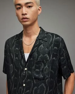 Cheap π Shredded π Shirt Jet Black π₯ 5 Cheap π Shredded π Shirt Jet Black π₯ -Men's Shirts popular shop MS208W 451 2 2