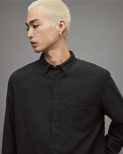 Deals ๐ Arden ๐ Shirt Jet Black ๐คฉ 5 Deals ๐ Arden ๐ Shirt Jet Black ๐คฉ -Men's Shirts popular shop MS208X 451 2 2
