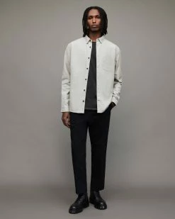 Best Sale ✨ Arden 👕 Shirt Grey Marl ✔️ -Men's Shirts popular shop MS209X 107 5