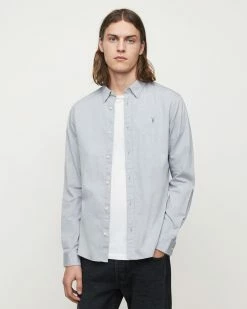 Outlet 🥰 Hawthorne Ramskull Stretch 👕 Shirt Light Grey 🔔