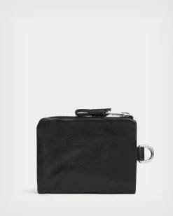 Coupon ✔️ Junction Leather Wallet Black ✨ -Men's Shirts popular shop MV001R 5 6