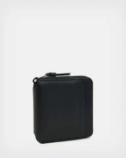 Hot Sale ❤️ Clymer Zip Around Leather Wallet Black ✨ -Men's Shirts popular shop MV506X 5 3