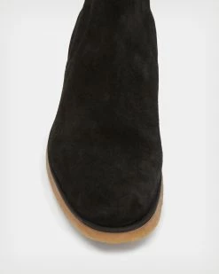 Promo 👍 Rhett Suede 🥾 Boots Black 🌟 -Men's Shirts popular shop MZ001Y 5 3