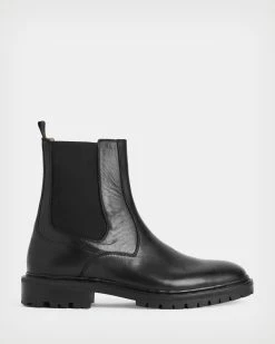 Wholesale 🧨 Melos Leather Chelsea 🥾 Boots Black 🥰