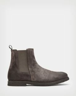 Cheapest 🛒 Rhett Suede 🥾 Boots Charcoal Grey 🛒