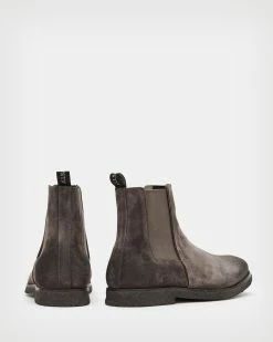 Cheapest 🛒 Rhett Suede 🥾 Boots Charcoal Grey 🛒 -Men's Shirts popular shop MZ002Y 3860 6