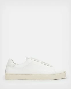 Budget ⌛ Klip Low Top Leather Trainers White 🧨