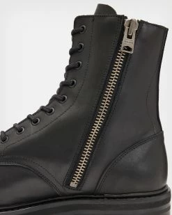 Flash Sale 😍 Hank Leather 🥾 Boots Black ❤️ -Men's Shirts popular shop MZ0041A 5 4