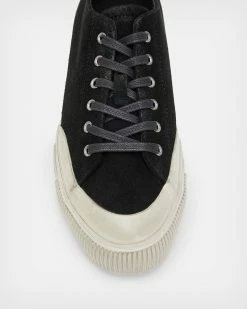 Best Sale 💯 Dumont Low Top Trainers Black 🎁 -Men's Shirts popular shop MZ011S 5 3