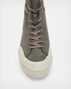 Promo 🌟 Dumont High Top Trainers Slate Grey ✨ 8 Promo 🌟 Dumont High Top Trainers Slate Grey ✨ -Men's Shirts popular shop MZ0130A 1796 3