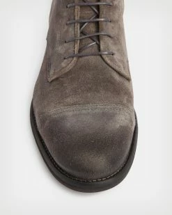 Deals ✔️ Harland Suede 🥾 Boots Charcoal Grey 🎉 -Men's Shirts popular shop MZ013S 3860 3