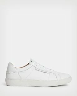 Best Sale 😍 Sheer Low Top Leather Trainers White ⌛